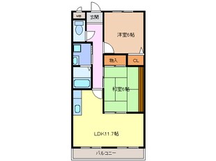 七宝駅 徒歩14分 3階の物件間取画像